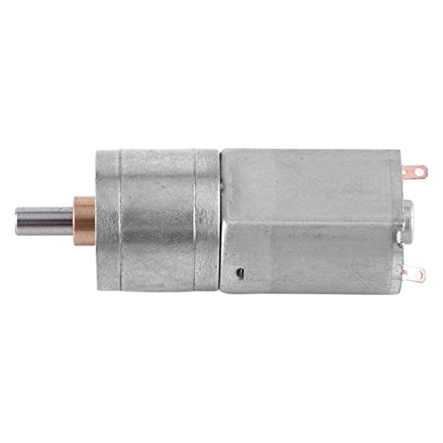 Yctze Elektrischer Untersetzungsmotor mit Hohem Drehmoment, DC 12 V, 15–200 U/min, Außendurchmesser 20 Mm, Bürstenloser Mini-Getriebemotor mit Welle, Ideal für Kleine Spielzeuge von Yctze