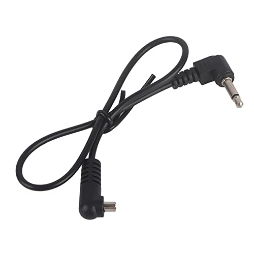 Yctze Sync-Kabel, 3,5-mm-Klinkenstecker Flash-Sync-Kabel mit Schraubverschluss am m?nnlichen Flash-PC von Yctze