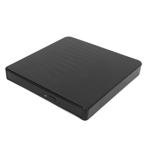 Yctze Tragbares Externes DVD-Laufwerk, USB 3.0, Typ C, CD-DVD-RW-Brenner für PC, Externer Ical-Laufwerkleser, Kompatibel mit -Laptops von Yctze