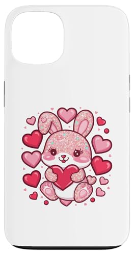 Hülle für iPhone 13 Kawaii Häschen im Cartoon Stil von !!!Yeah Hase Designz