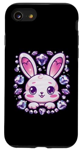 Hülle für iPhone SE (2020) / 7 / 8 Kawaii Häschen im Cartoon Stil von !!!Yeah Hase Designz