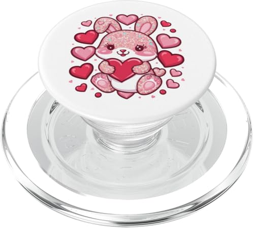 Kawaii Häschen im Cartoon Stil PopSockets PopGrip für MagSafe von !!!Yeah Hase Designz