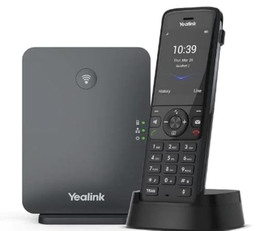 Yealink DECT Telefon W78P schwarz von Yealink