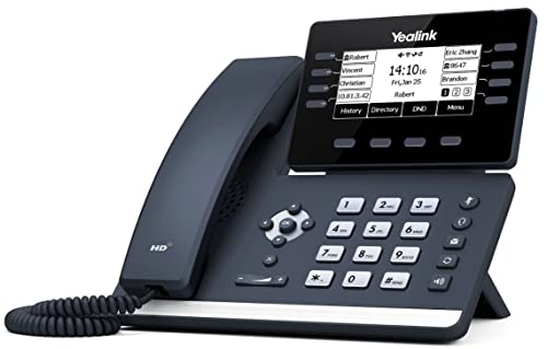 Yealink IP Telefon SIP-T53W VoIP-Telefon, schwarz von Yealink