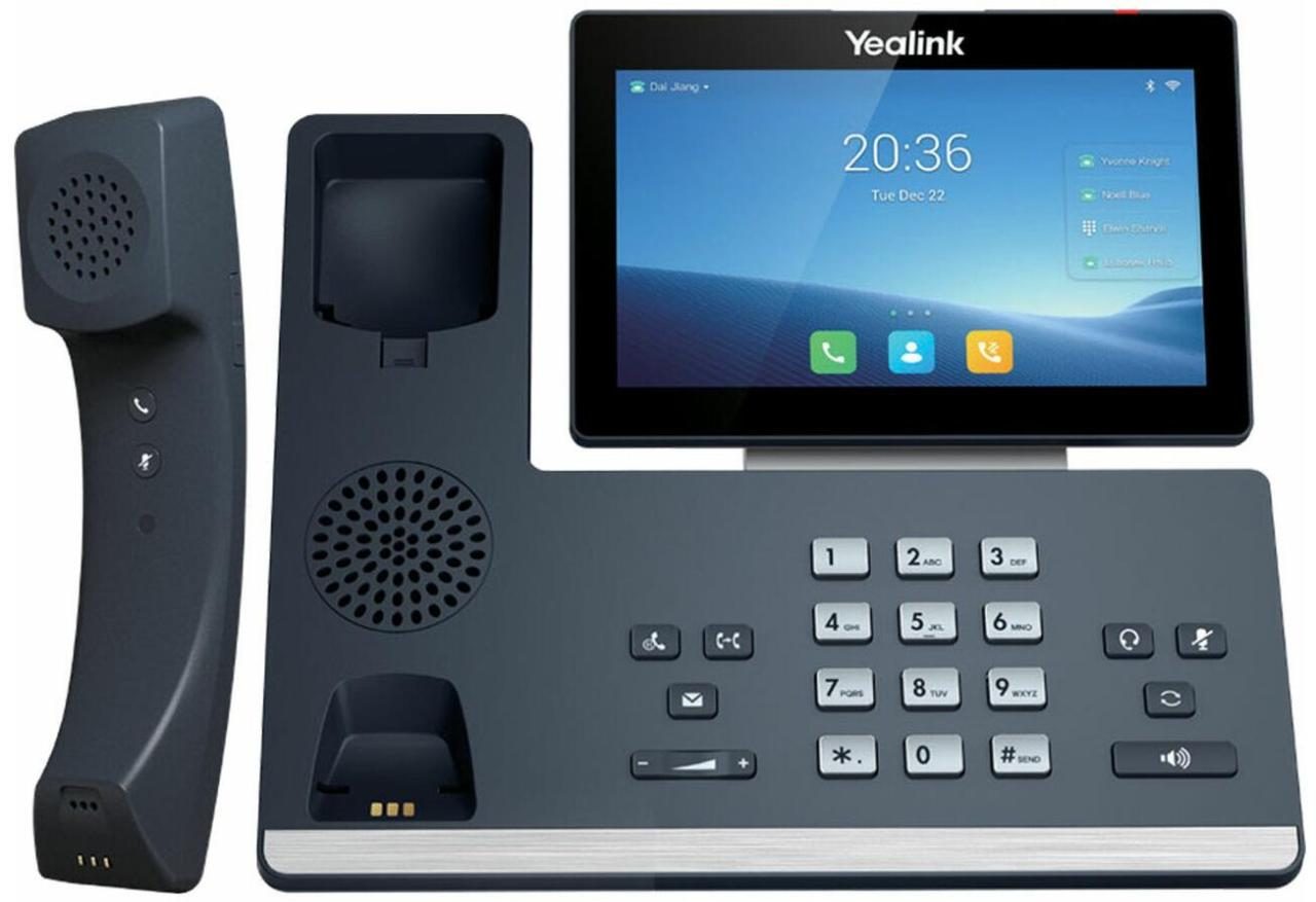 Yealink SIP-T58W Pro VoIP-Telefon mit Rufnummernanzeige von Yealink