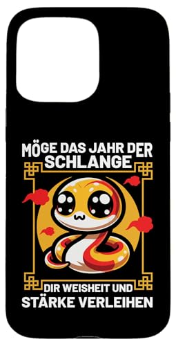 Hülle für iPhone 15 Pro Max Jahr der Schlange 2025 Mondneujahr Chinesisches Neujahr 2025 von Year Of The Snake 2025 Chinese New Year 2025