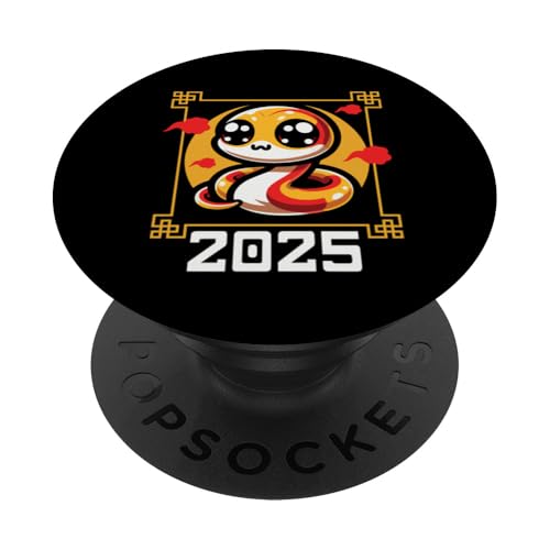 Jahr der Schlange 2025 Mondneujahr Chinesisches Neujahr 2025 PopSockets Klebender PopGrip von Year Of The Snake 2025 Chinese New Year 2025