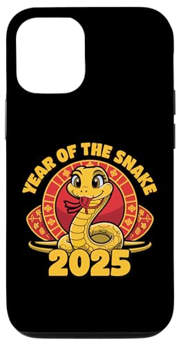 Hülle für iPhone 12/12 Pro Chinesisches Neujahr 2025 Jahr der Schlange von Year Of The Snake 2025 Gift Lunar New Year Snake