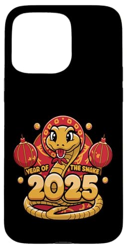 Hülle für iPhone 15 Pro Max Chinesisches Neujahr 2025 Jahr der Schlange von Year Of The Snake 2025 Gift Lunar New Year Snake