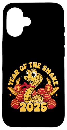 Hülle für iPhone 16 Chinesisches Neujahr 2025 Jahr der Schlange von Year Of The Snake 2025 Gift Lunar New Year Snake