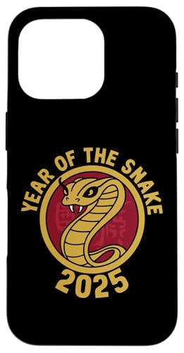 Hülle für iPhone 16 Pro Chinesisches Neujahr 2025 Jahr der Schlange von Year Of The Snake 2025 Gift Lunar New Year Snake