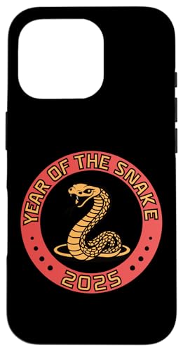 Hülle für iPhone 16 Pro Chinesisches Neujahr 2025 Jahr der Schlange von Year Of The Snake 2025 Gift Lunar New Year Snake