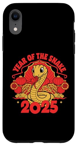 Hülle für iPhone XR Chinesisches Neujahr 2025 Jahr der Schlange von Year Of The Snake 2025 Gift Lunar New Year Snake