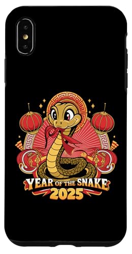 Hülle für iPhone XS Max Chinesisches Neujahr 2025 Jahr der Schlange von Year Of The Snake 2025 Gift Lunar New Year Snake