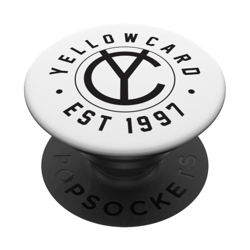 Gelbe Karte - Logo PopSockets Klebender PopGrip von Yellowcard