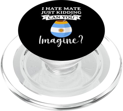 Argentinien-Flagge Argentinischer Yerba Mate Tee Bombilla PopSockets PopGrip für MagSafe von Yerba Mate Geschenk