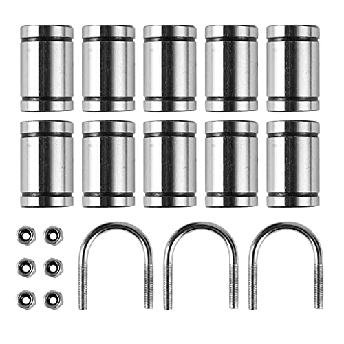 Yeselino PrusaI3 U Bolzen + Gerade 8UU + M3-Dichtungssatz Prusai3 MK2S MK3 Teile Ersetzen 1Set von Yeselino