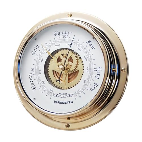 Marine Wetterstationen Barometer Für Segelschiffe Yachten Outdoor Wetterinstrumente Segelzubehör von YiNLuax