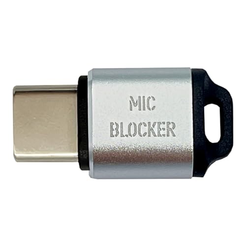 YiQinzcxg Mikrofonsperre USB C Mikrofonblocker Sichtschutz Funktioniert Mit Allen USB C Geräten Laptops Smartphones Tablets von YiQinzcxg