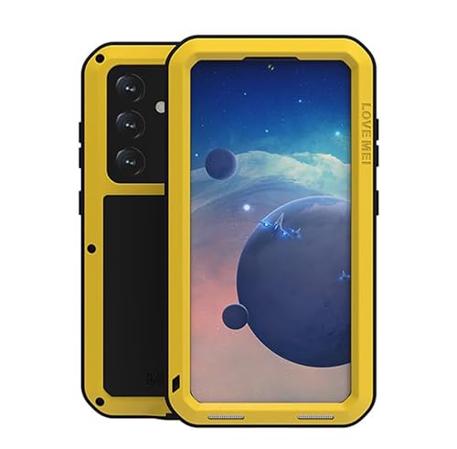 Yidai-Silu Galaxy S25 Outdoor Hülle 【Militärstandard Harnisch, 2 Meter Stoßfest, IP-54 Zert.】 Handy Cover 360 Rundum Case für Samsung Galaxy S25 - Geld mit Displayfolie von Yidai-Silu