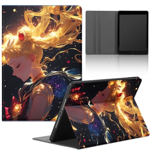 Yimctoie Cute Kawaii Anime Tablet Hülle für Samsung Galaxy Tab S2 9,7",Cartoon Mädchen Charaktere Muster Aesthetics Design Stoßfest Schutzhülle Multi-Winkel PU Leder Case,Girl Yimctoie Cute Kawaii Anime Tablet Hülle für Samsung Galaxy Tab S2 9,7",Cartoon Mädchen Charaktere Muster Aesthetics Design Stoßfest Schutzhülle Multi-Winkel PU Leder Case,Girl von Yimctoie