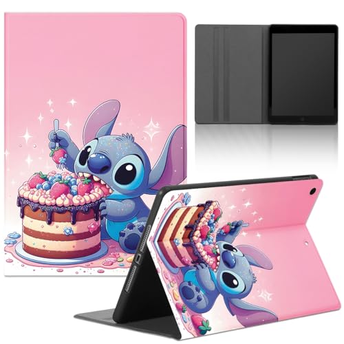 Yimctoie Karikatur Tablet Hülle für Samsung Galaxy Tab S9 Plus 12,4" (SM-X810/SM-X816B),Schutzhülle mit Cute Kawaii Anime Muster Ästhetik Design für Mädchen,PU Leder Flip Stoßfeste Tablet Case,Kawaii von Yimctoie