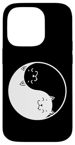 Hülle für iPhone 14 Pro Yin und Yang Katzen von Yin Yang symbol opposites harmony energy Balance