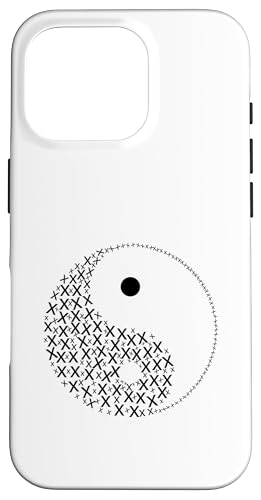 Hülle für iPhone 16 Pro Yin und Yang ergänzend von Yin Yang symbol opposites harmony energy Balance