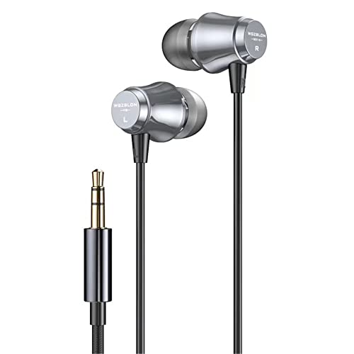 Yinyoo BLON FG Strong Bass HiFi-Headsets Aluminiumlegierung Leicht Gewicht In-Ear-Kopfhörer 10 mm Verbundmembran mit 3,5 mm Stecker PVC Geflochtenes Kopfhörerkabel Draht Ohrhörer von Yinyoo