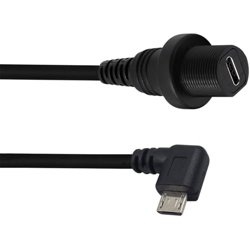 Yjcnelcr Flexibles USB-3.1-USB-C-auf-5-Pin-Kabel zum Aufladen im Auto und Boot, 30 cm von Yjcnelcr