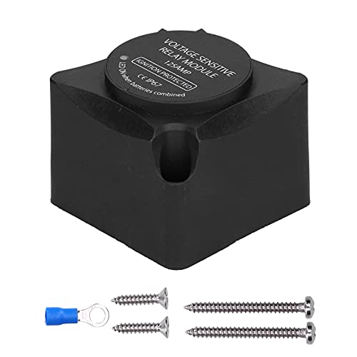 125 Ampere Batterie -Isolator -Spannungsrelais -Relais -VSR -Modul für ATV/UTV/RV/Boote Doppelte Batterie -Isolierung, Wetter, automatische Lade 125 Ampere Batterie -Isolator -Spannungsrelais -Relais -VSR -Modul für ATV/UTV/RV/Boote Doppelte Batterie -Isolierung, Wetter, automatische Lade von Ylwxzenith