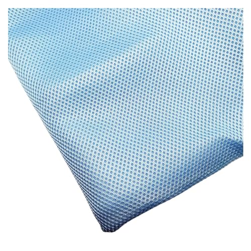 Akustikstoff,Lautsprecher Stoff Lautsprecherstoffe for Stereo-Soundbox-Lautsprecher-Grilltuch, staubdichte Schutzhülle(SkyBlue,50cm-50cm) von Ymnilian