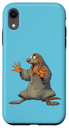 Hülle für iPhone XR Yogi Maulwurf von Yoga Animals