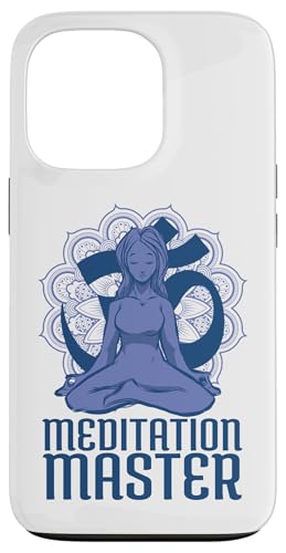 Hülle für iPhone 13 Pro Meditation Master Hatha Asanas Kundalini Ashtanga Yoga von Yoga Damen Zubehör Set Geschenke für Anfänger Yogi