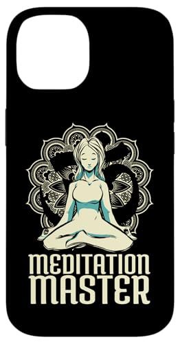 Hülle für iPhone 14 Meditation Master Hatha Asanas Kundalini Ashtanga Yoga von Yoga Damen Zubehör Set Geschenke für Anfänger Yogi