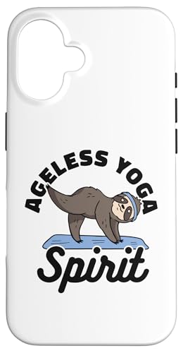 Hülle für iPhone 16 Ageless Yoga Spirit Kundalini Ashtanga Hatha Asanas Yoga von Yoga Damen Zubehör Set Geschenke für Anfänger Yogi