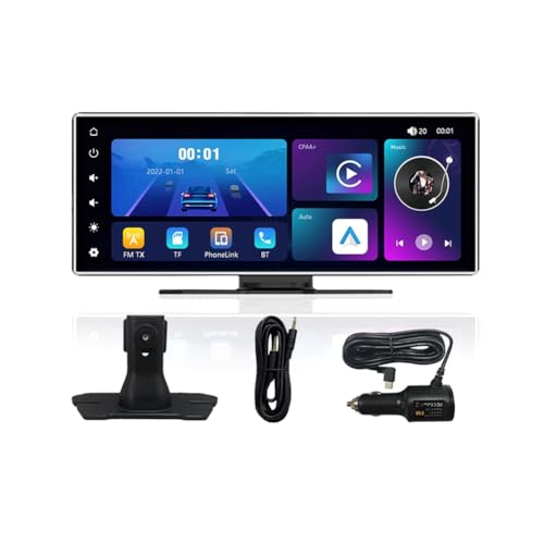 Yominerr 11,26 Dashcam, Kabelloses Carplay und Android Auto, Auto-WiFi-GPS-Navigation, Rückfahrkamera-Videorecorder Yominerr 11,26 Dashcam, Kabelloses Carplay und Android Auto, Auto-WiFi-GPS-Navigation, Rückfahrkamera-Videorecorder von Yominerr