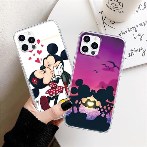 Yomyejisoo 2 Stück Handyhülle Schützen für iPhone XR Hülle 6,1",Cartoon Anime Muster süß Ästhetik Silikon Schutzhülle Tasche Schön Kameraschutz Stoßfeste Kratzfeste Transparent Case,Kawaii Anime von Yomyejisoo