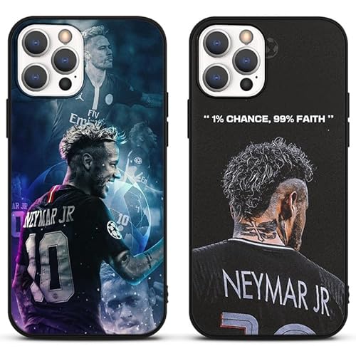 Yomyejisoo [2 Stück] Schutzhülle für Samsung Galaxy A55 5G Hülle,Handyhülle Soccer Fußball Star Muster Design Junge Männer Matt Weich Silikon TPU Stoßfest Protective Cover Case HandyCover,M8 von Yomyejisoo