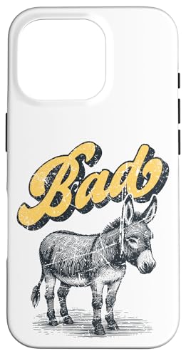 Hülle für iPhone 16 Pro Vintage Bad Ass Esel von Yonkboyz-Bekleidung