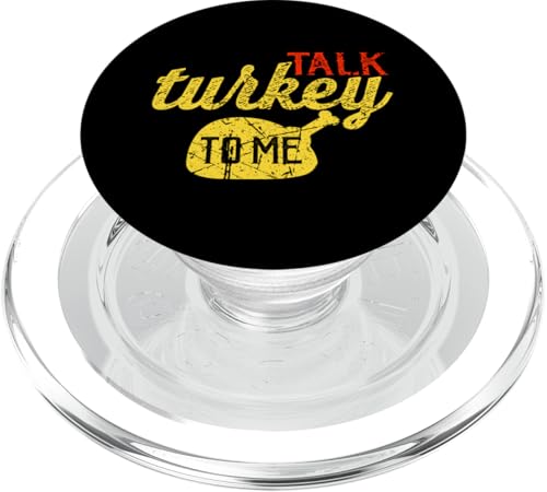 Sprechen Sie mit mir über die Türkei, lustiges Thanksgiving PopSockets PopGrip für MagSafe von Yonkboyz-Bekleidung