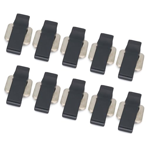 Yooghuge 5Pack Handheld Lautsprecher Zwei Weg Radio Mikrofon Batterie Gürtel Clips Klemme Für PMNN4440 Verbesserung Der Portabilität Komfort von Yooghuge