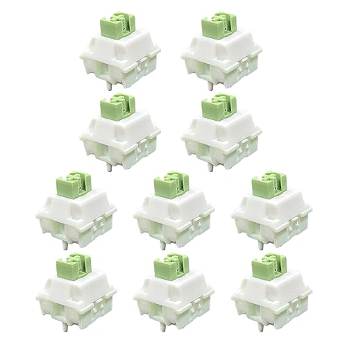 Yooghuge 5Pins Linearer Schalter Für Mechanische Tastatur Lineare ECED Matcha Schalter Staubsichere Taktilkraft 55 G 10pcs Yooghuge 5Pins Linearer Schalter Für Mechanische Tastatur Lineare ECED Matcha Schalter Staubsichere Taktilkraft 55 G 10pcs von Yooghuge