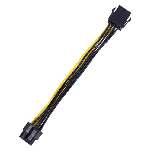 Yooghuge 60 cm 8 Pin Auf 8 Pin Adapter Stromkabel 8 Pin Auf PCIe 8 Pin (6+2) Grafikkarte PCIExpress Netzteil GPU 8 Pin Stromkabel von Yooghuge