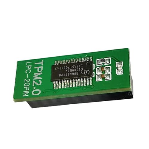 Yooghuge Ersatz TPM 2.0 Sicherheitsmodul LPC 20Pin Sicherheitsmodul Für TPM20 Plattformzubehör TPM Modul von Yooghuge