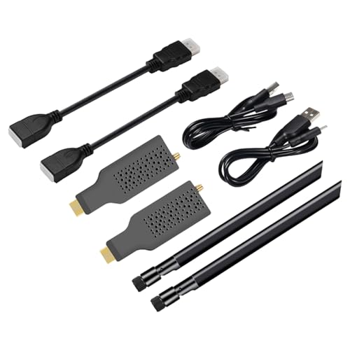 Yooghuge Nahtloser HDTV Signalsender Kabelloser HDTV Sender Empfänger Video Extender Mit Großer Reichweite Für Den Einsatz Home Office von Yooghuge