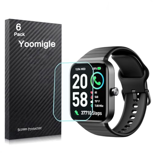 Yoomigle 6 Stück Kompatibel mit Aeac IDW15 4,6 cm Displayschutzfolie für Quican IDW15 4,6 cm Smartwatch Displayschutzfolien Folien Bildschirmabdeckung Crystal Clear HD Anti-Kratzer Yoomigle 6 Stück Kompatibel mit Aeac IDW15 4,6 cm Displayschutzfolie für Quican IDW15 4,6 cm Smartwatch Displayschutzfolien Folien Bildschirmabdeckung Crystal Clear HD Anti-Kratzer von Yoomigle