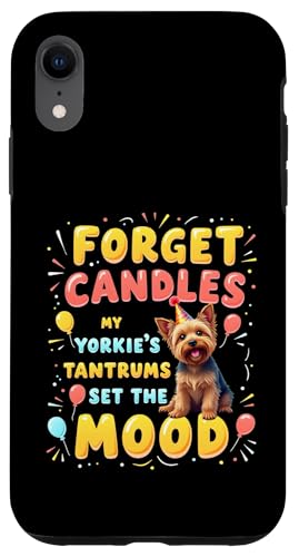 Lustiges Geburtstagsgeschenk Yorkshire Terrier Hund Hülle für iPhone XR von Yorkshire Terrier Fun Designs