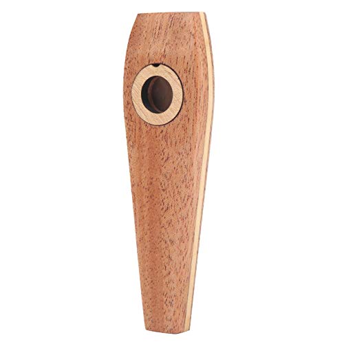 Holz Kazoo, Flöte, Holzspielgitarre, Ukulele, Begleitung, Mundharmonika, Membran-Blasinstrument, Sportinggoods, Flöte, Mundmusik von Yosoo Health Gear