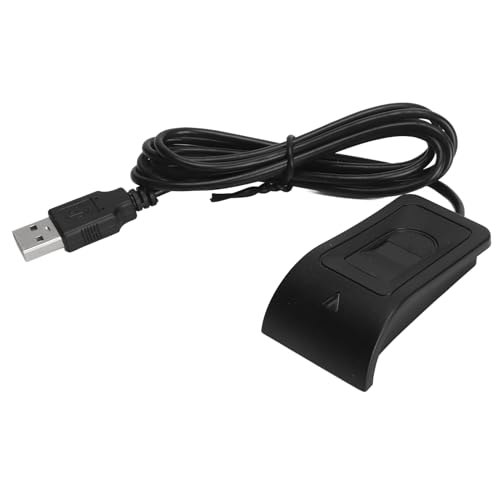 USB-Fingerabdruckleser mit Kabel, Biometrischer Fingerabdruckscanner für Laptop-PC, Tragbarer Sicherheits-Fingerabdruckscanner, Automatische Kalibrierungserkennung, von Yosoo Health Gear